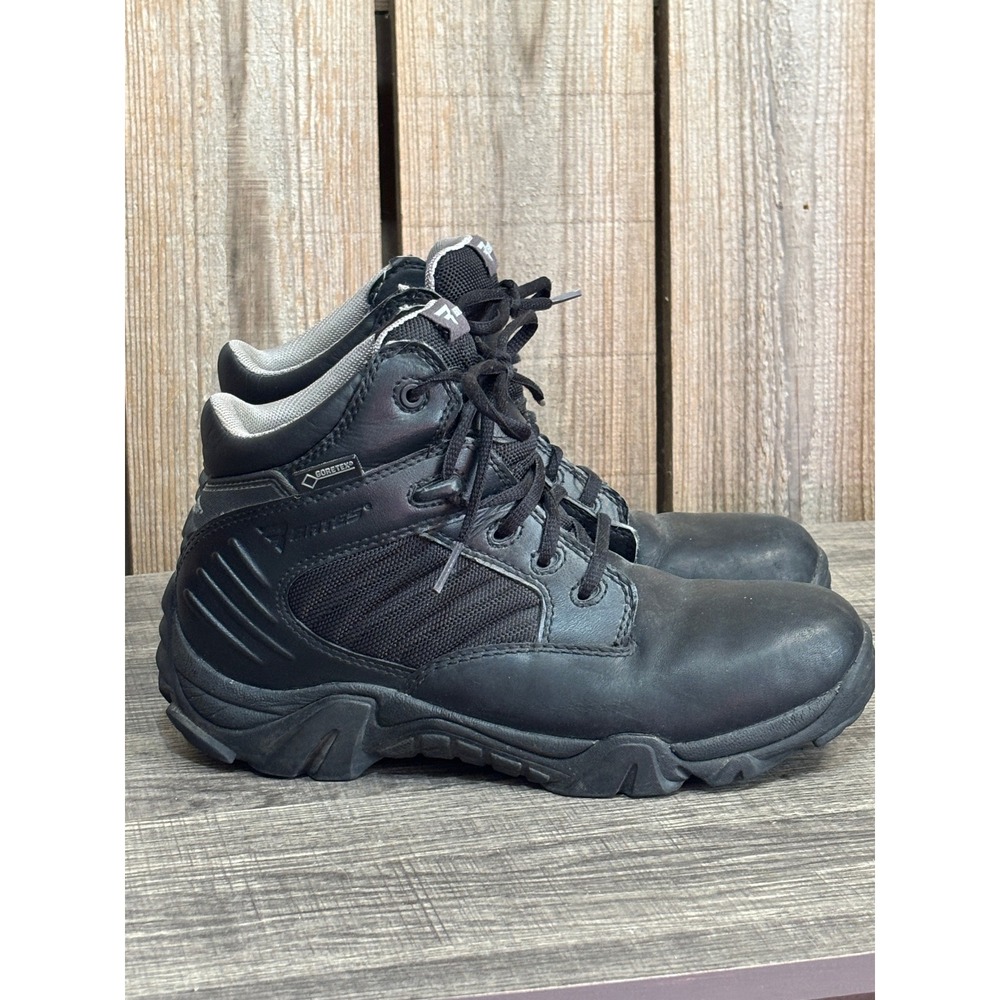 Bates GX-8 Gore-Tex Waterproof Tactical Boots Black Leather Mens 8